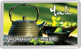 Прямоугольный акриловый магнит
